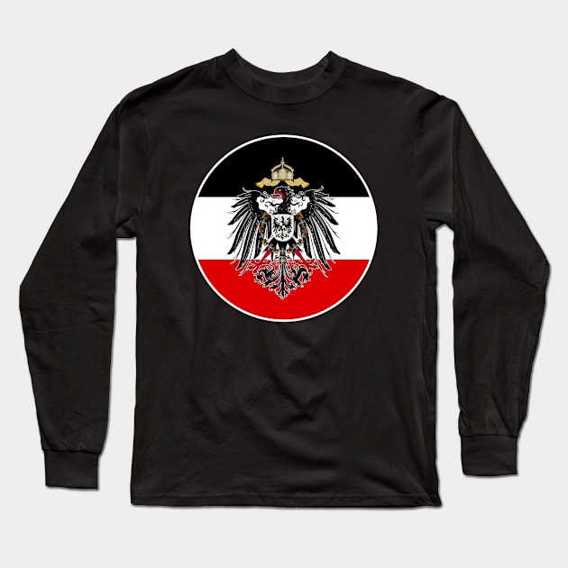 German Empire Eagle Long Sleeve T-Shirt by Virly